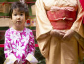 Japanese Child with Mom